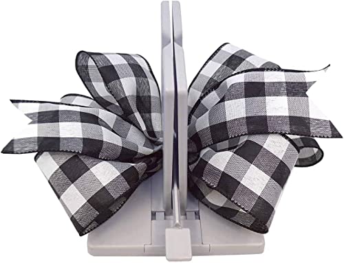 Bowdabra Bow Maker with Large Bowdabra, Mini Bowdabra, 100yd Gold Bow Wire for Ribbon Gift Bows, Swags, Decorations, Hair Bows, Party Favors, Corsages, Wreath Bows, Christmas Decor - Image 4