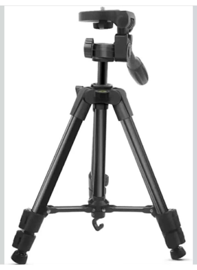 Camera-Tripod, Professional Aluminum Heavy Duty Tripod Stand for Mirrorless Camera/DSLR/Cell Phone/Camcorder, with Travel Bag F-10T  - Image 1