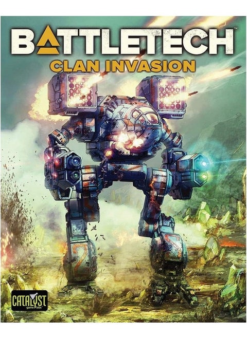 BattleTech: Clan Invasion Box Set Expansion - Sprawling Sci-Fi Board Game Warfare in the BattleTech Universe By Catalyst Game Labs