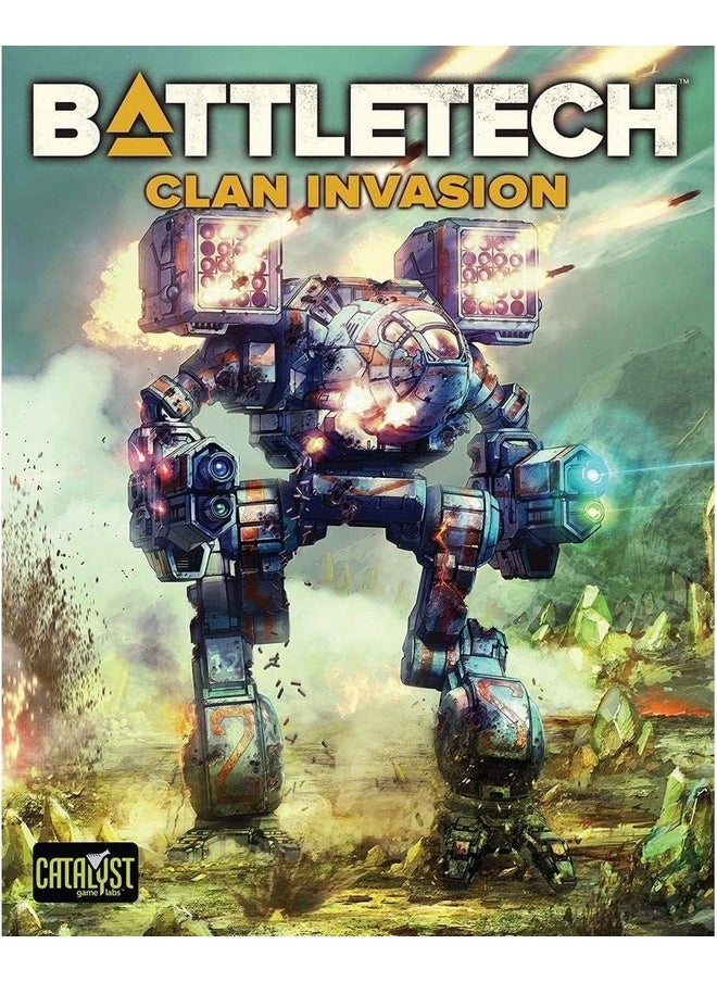 Catalyst Game Labs BattleTech: Clan Invasion Box Set Expansion - Sprawling Sci-Fi Board Game Warfare in the BattleTech Universe By Catalyst Game Labs  - Image 1