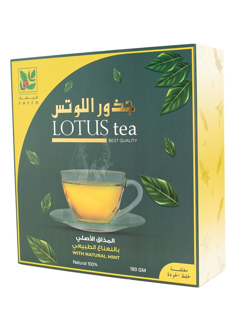 FAYFA Fayfa Lotus Root & Mint Drink 60 Tea Bags