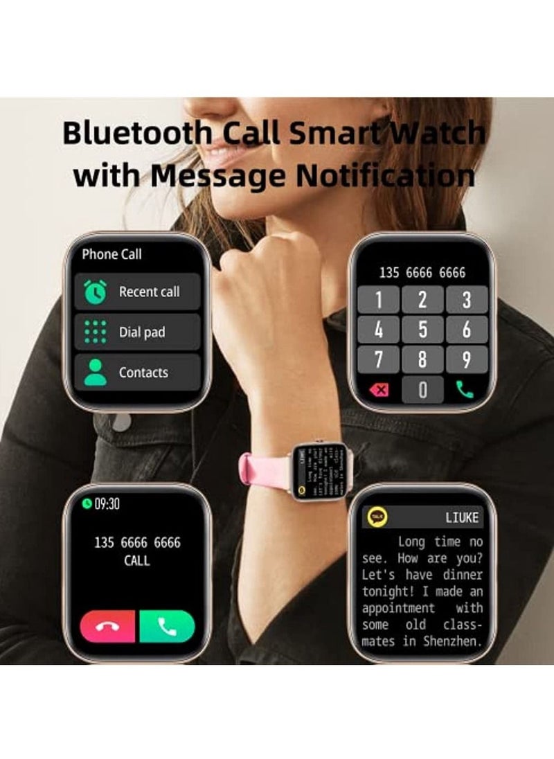 Generic - Smart Watch With Phone Function Make/Answer Call Ai Voice Control Smartwatch With 28 Sport Mode Pedometer Blood Oxygen Heart Rate Sleep Monitor Fitness Watch For Android Ios Phones - Image 1