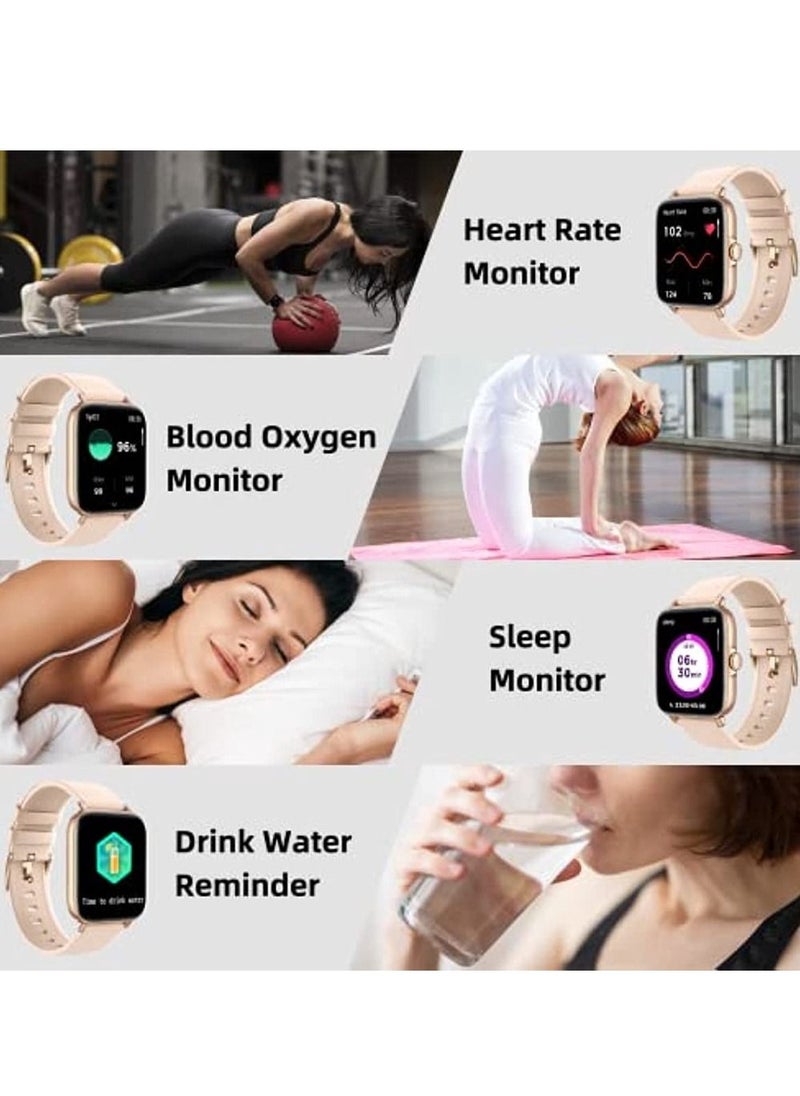Generic - Smart Watch With Phone Function Make/Answer Call Ai Voice Control Smartwatch With 28 Sport Mode Pedometer Blood Oxygen Heart Rate Sleep Monitor Fitness Watch For Android Ios Phones - Image 1