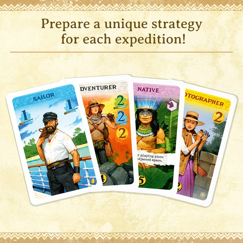 Ravensburger لعبة الطاولة الاستراتيجية المثيرة "رحلة إلى إلدورادو" من رافينسبورجر مناسبة للأطفال والبالغين مصممة لـ 2-4 لاعبين تشمل توسعة صغيرة - Image 3
