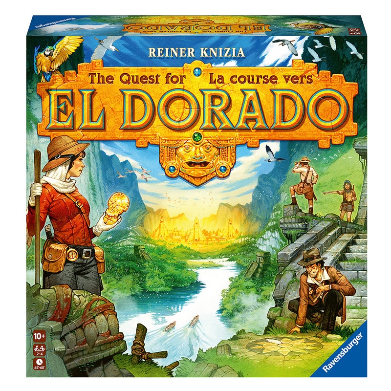 Ravensburger لعبة الطاولة الاستراتيجية المثيرة "رحلة إلى إلدورادو" من رافينسبورجر مناسبة للأطفال والبالغين مصممة لـ 2-4 لاعبين تشمل توسعة صغيرة - Image 5