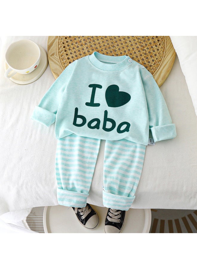 Children's Underwear Suit Spring And Autumn New Boys Cotton Baby Home Clothes Girls Autumn Pants Pajamas Children's Clothing