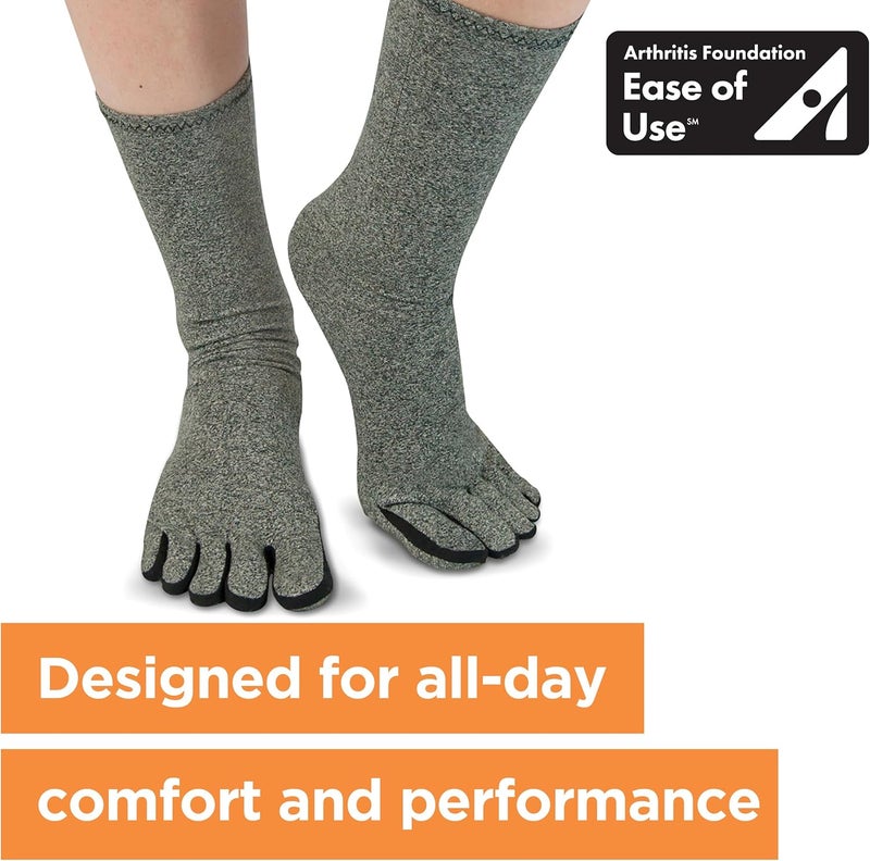 IMAK Compression Arthritis Socks for Circulation and Travel - Medium - Image 3