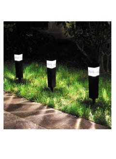 Generic Set of Bright Warm Yellow Solar Powered LED Garden Lights for Lawn, Patio, Yard,12 Pcs  - Image 3