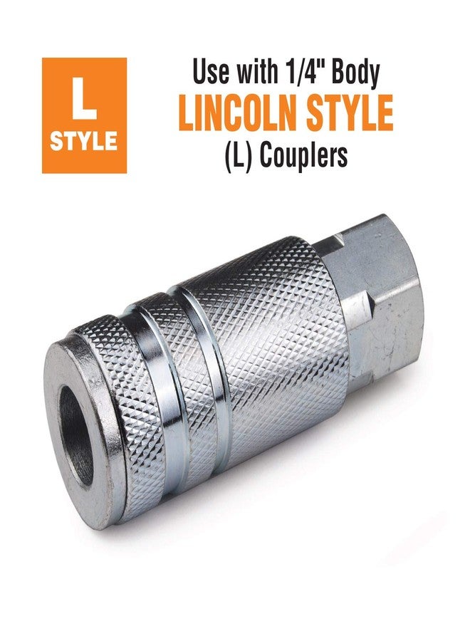 Primefit LP1414MS-B25-P Lincoln Steel Plug 1/4" x 1/4" Male (Bulk 25-Piece) - Image 3