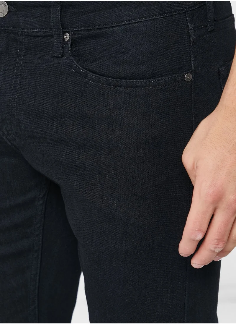 CALVIN KLEIN Casual Slim Fit Rinse Jeans