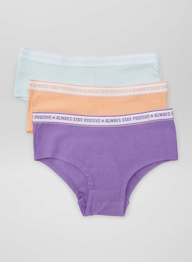 Kiabi Pack of 3 knit fabric briefs  - Image 1