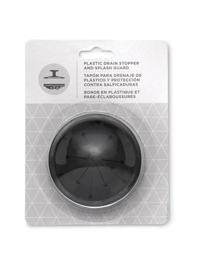 Waste King Waste King 1025 Disposer EZ Mount Garbage Disposal Stopper and Splash Guard, Black  - Image 3