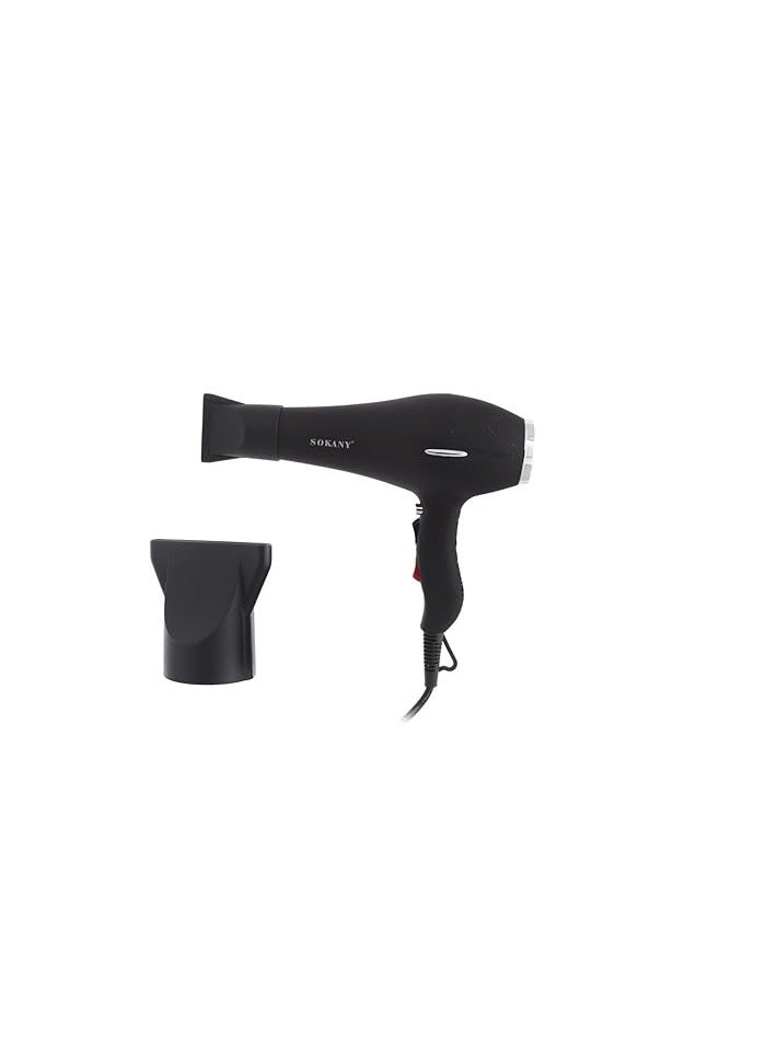 Sokany Sk-2218 Hair Dryer - Black - Image 4