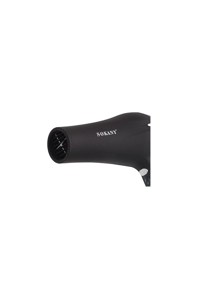 Sokany Sk-2218 Hair Dryer - Black - Image 2