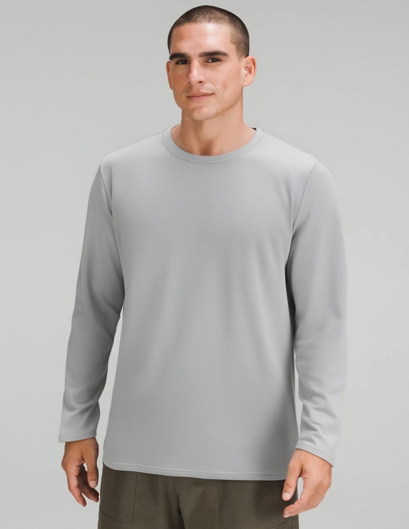 OYGSieg 6 Pack Men's Quick Dry Long Sleeve Shirts Moisture Wicking Sun Protection UV UPF SPF Performance T-Shirt for Casual Workout SetC L - Image 2