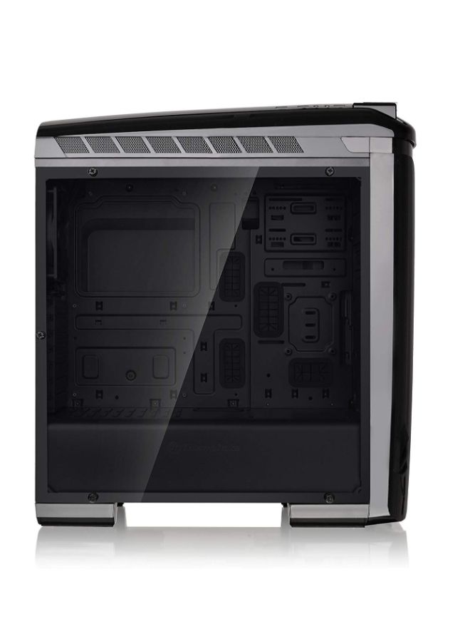 ثيرمال تيك صندوق كمبيوتر فيرسا ATX متوسط الحجم بإضاءة RGB أسود - Image 3