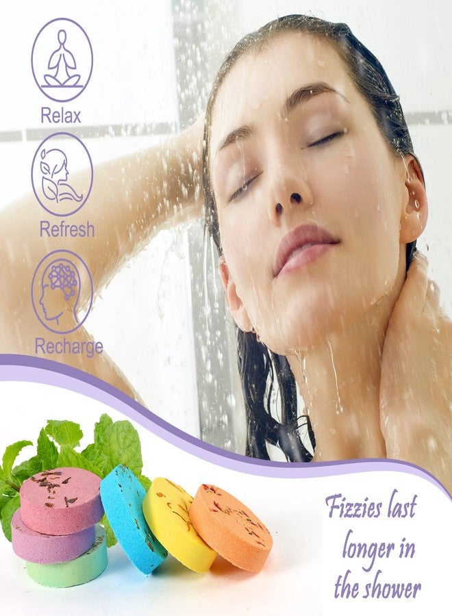 JClover Shower Steamers Aromatherapy Shower Bombs Christmas Self Care Relaxation Gifts for Women and Men Includes Eucalyptus for Shower -XL 6packs - Image 4