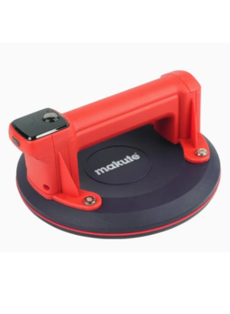 makute Vacuum Suction Holder 150KG, Electric Tile Extractor, 200mm Rubber Suction Cup for Ceramic Floor Tile Installation, 3.7V 3W Portable Lifter- VS121  - Image 1