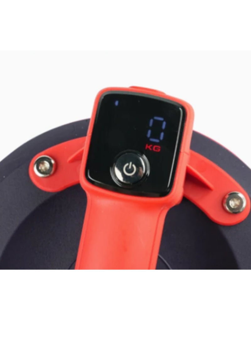 makute Vacuum Suction Holder 150KG, Electric Tile Extractor, 200mm Rubber Suction Cup for Ceramic Floor Tile Installation, 3.7V 3W Portable Lifter- VS121  - Image 2