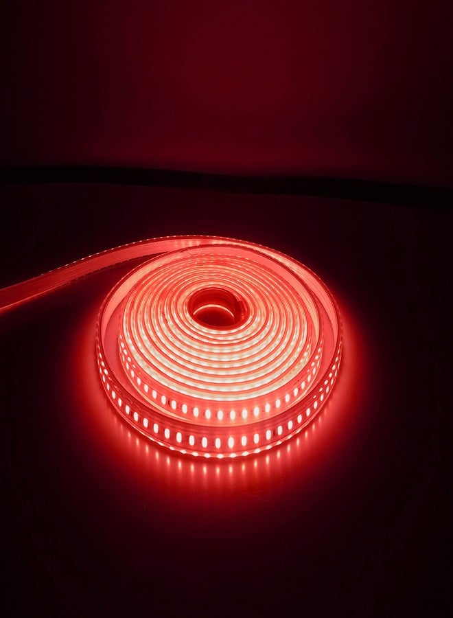 wipro Garnet 10 Meter Led Strip Light| 120 LEDs/Mtr | Red | Ip65-Waterproof | Flexible Rope Light for Outdoor & Indoor Decoration for Diwali, Christmas|Strip for Balcony, False Ceiling|Pack of 1 - Image 2