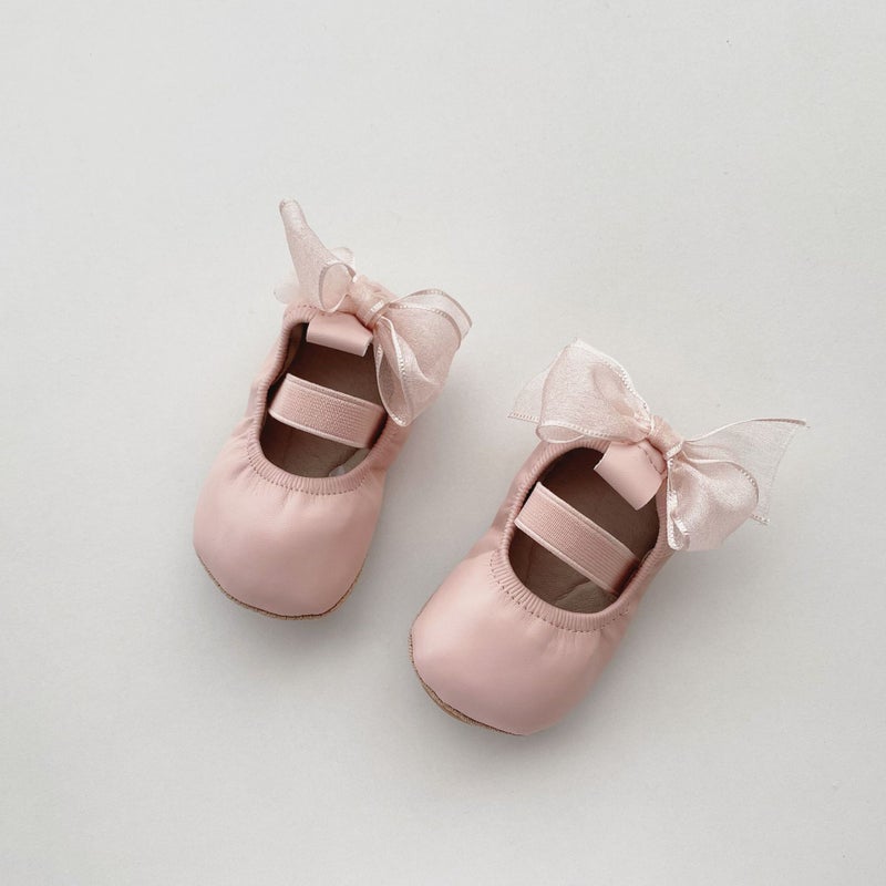 Baby Princess Shoes Autumn Korean Soft Sole Pink 