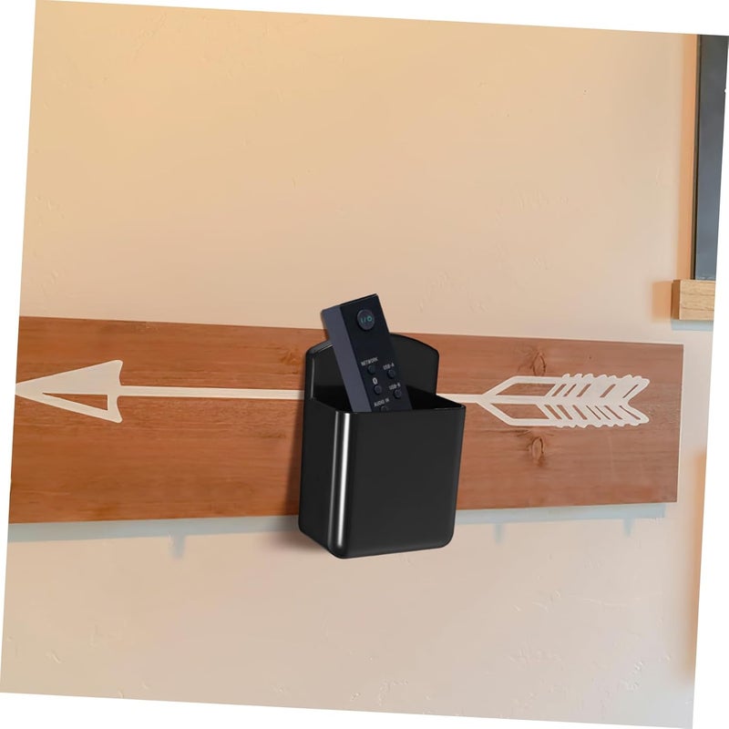 Operitacx 3sets No-drill Remote Controller Holders Adhesive Wall Mount Organizers for Living Room Design Space-saving Storage for Remotes and Items - Image 5