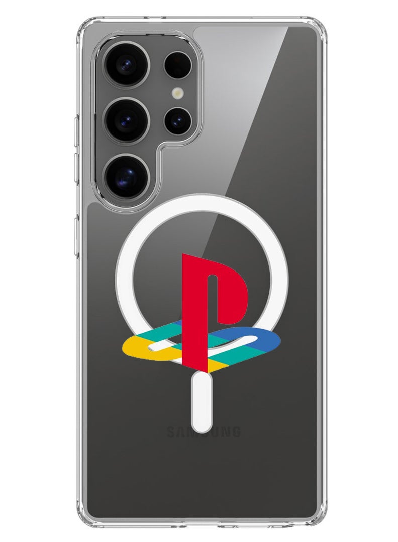 Theodor Magnetic Case for Samsung Galaxy S25 Ultra 6.9-inch Compatible with MagSafe Wireless Charging, Shockproof Phone Bumper Cover PS - Image 1