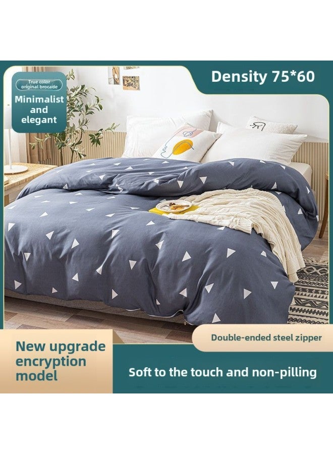 Gauze Cover Quilt Liner Cover Cotton Tire Quilt Cover Cotton Wadding Core Cover Mattress Cover Quilt Cushion Quilt Lining To Protect Yan Mingen-Color:Minimalist And Elegant -Specifications:120*200cm - Image 1