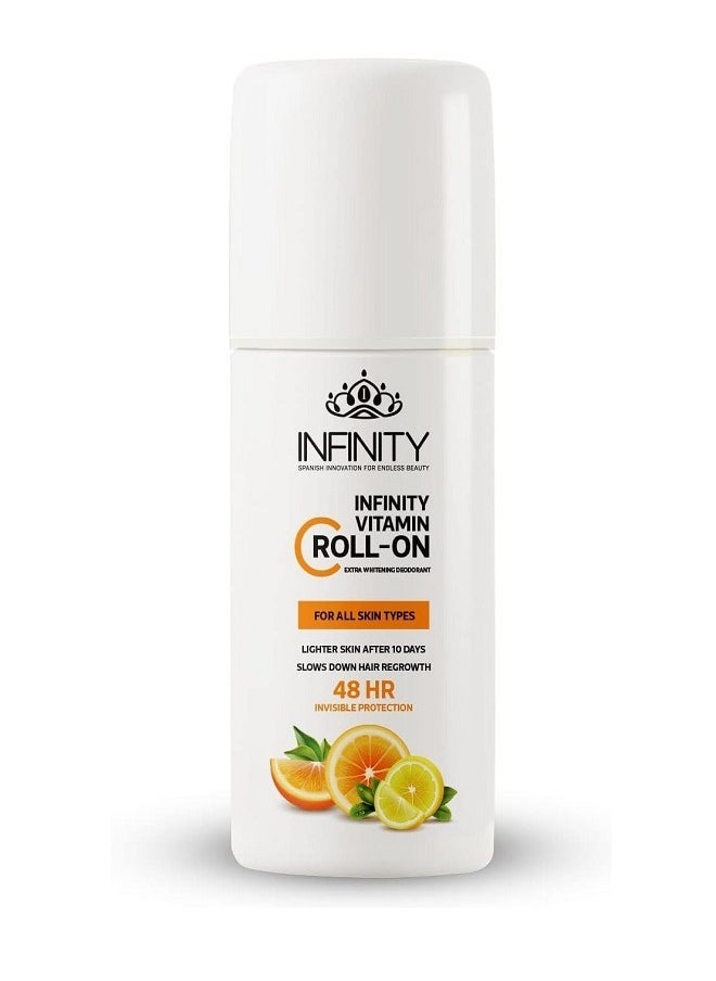 Infinity - Vitamin-C Roll-On Extra Whitening Deodorant 80ml - Image 1