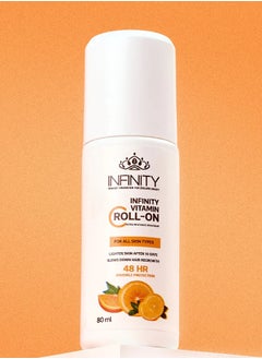 Infinity Vitamin-C Roll-On Extra Whitening Deodorant 80ml  - Image 2