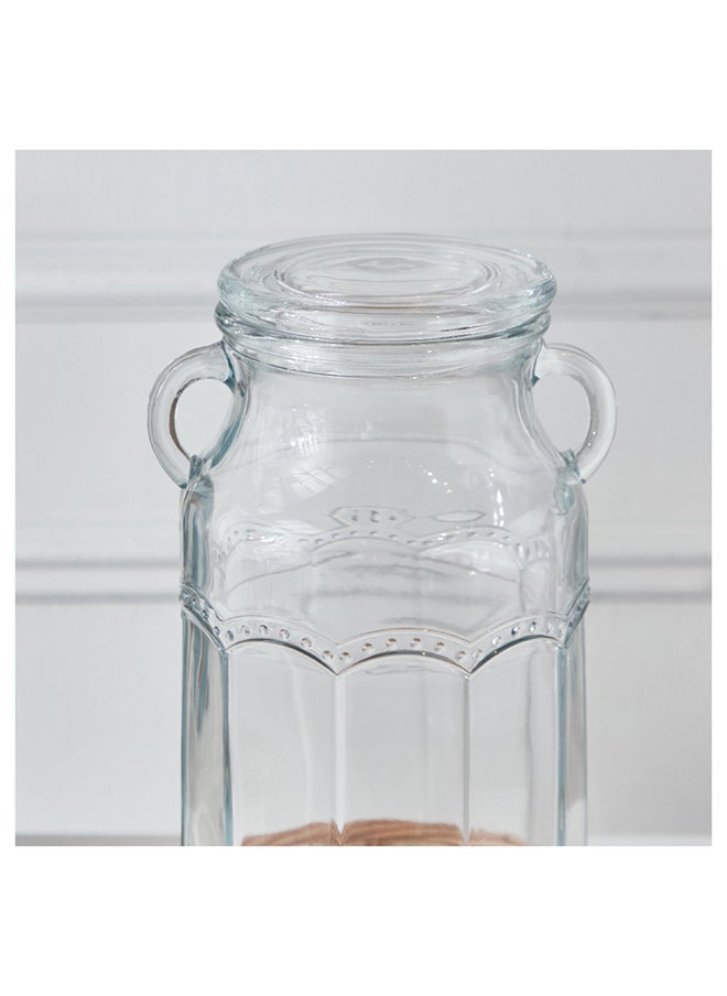 Home Box Minimalist 2-Piece Glass Dispenser Set 19.6x29.5x19.6 cm  - Image 3