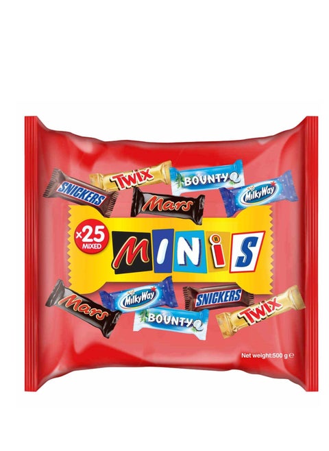 Best Of Minis Chocolate Bag 500G