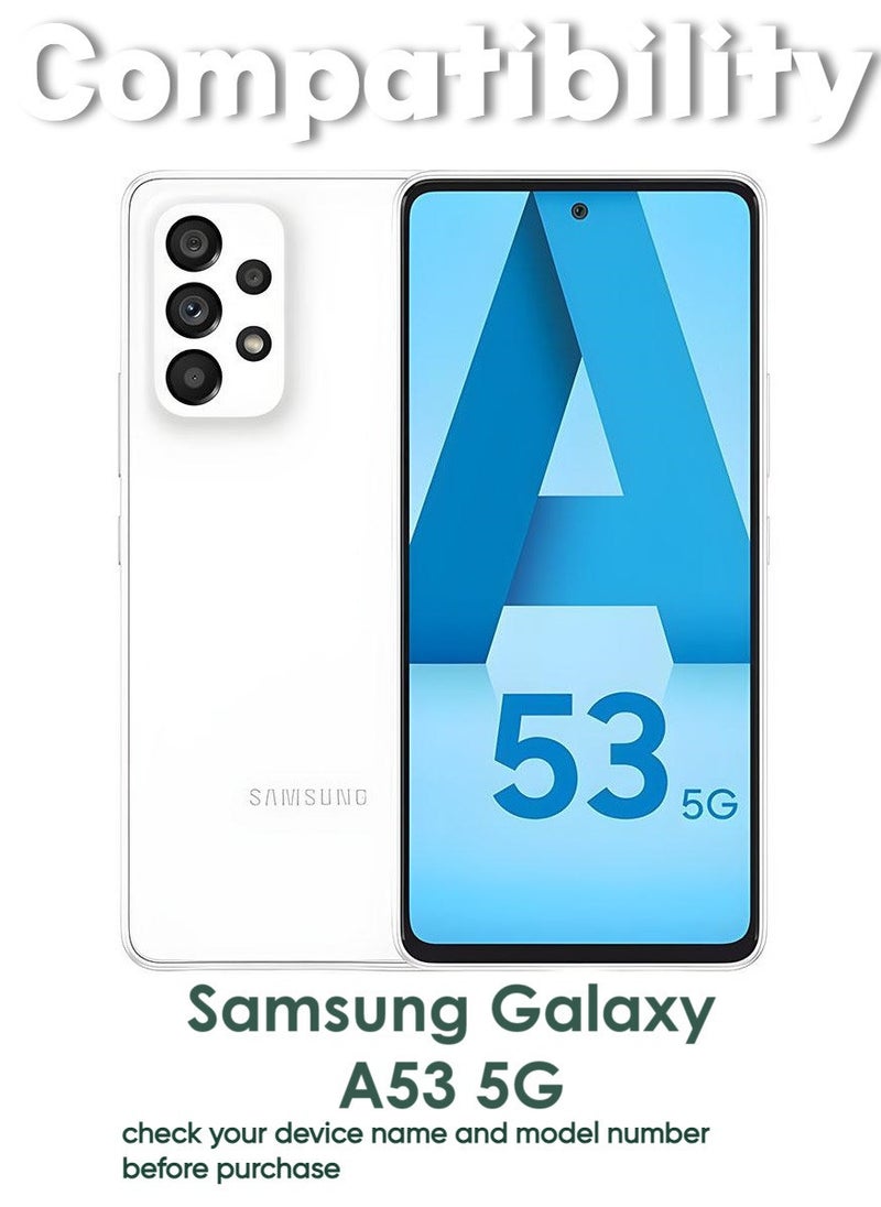 ACLIX 4 Pieces Antistatic ESD Dustproof Premium Quality High Definition Tempered Glass Screen Protector Designed For Samsung Galaxy A53 5G - Image 3