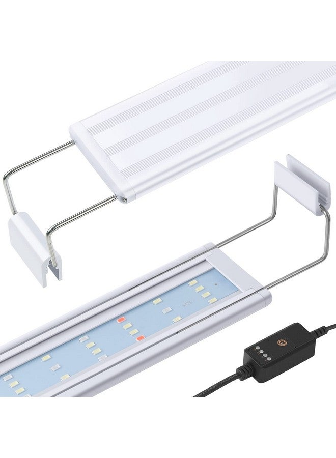 HITOP Full Spectrum Led Aquarium Light  1624” Classic Fish Tank Light With Timer, Aquarium Plant Light With Stable Extendable Brackets (1624In) - Image 1