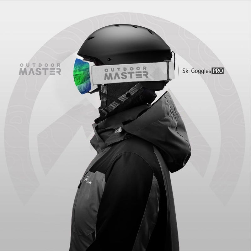OutdoorMaster Ski Goggles PRO - Frameless, Interchangeable Lens 100% UV400 Protection Snow Goggles for Men & Women - Image 4