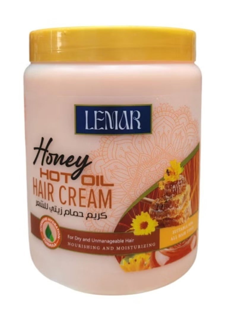 Lemar Honey Hot Oil Hair Cream 1000 m