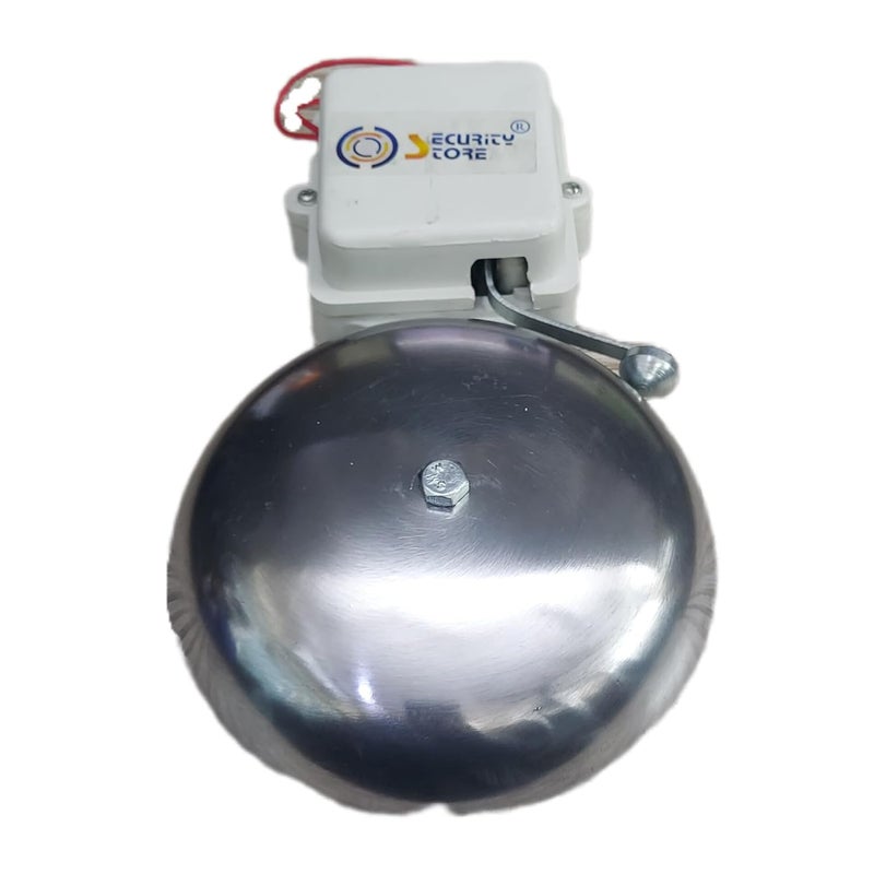 Security Store Store Electric Gong Bell for Schools, Colleges, Factories, Industries (6 INCH) - Image 1