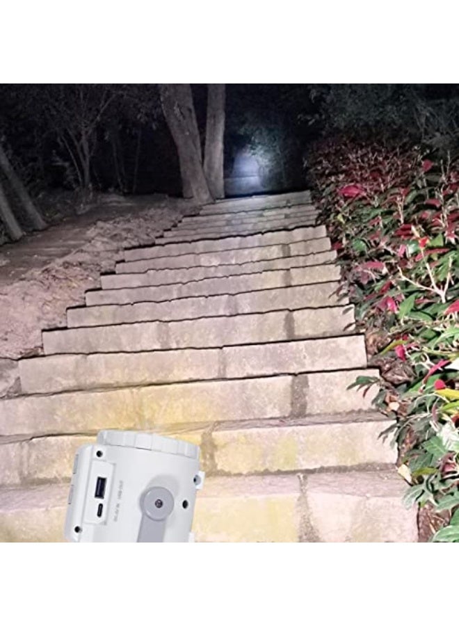 مصابيح كهربائية مشعة - مصباح يدوي قوي ومضيء للغاية مع قاعدة، كشاف كبير، شعلة خفيفة الوزن وقوية للصيد، المشي لمسافات طويلة والتخييم - Image 3