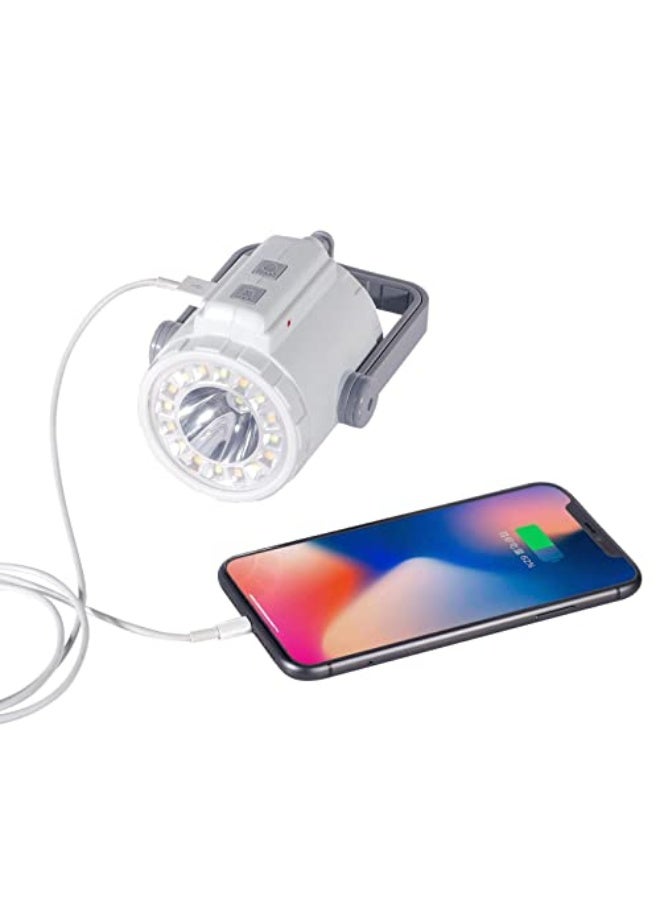 مصابيح كهربائية مشعة - مصباح يدوي قوي ومضيء للغاية مع قاعدة، كشاف كبير، شعلة خفيفة الوزن وقوية للصيد، المشي لمسافات طويلة والتخييم - Image 4