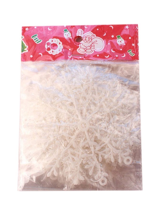 NIBEMINENT Decorative Tree Ornament White - Image 1