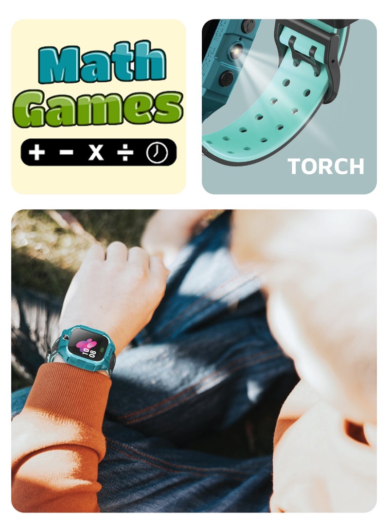 GREEN LION Smart Watch for Kids Series 5 with Alarm - Blue  - Image 5
