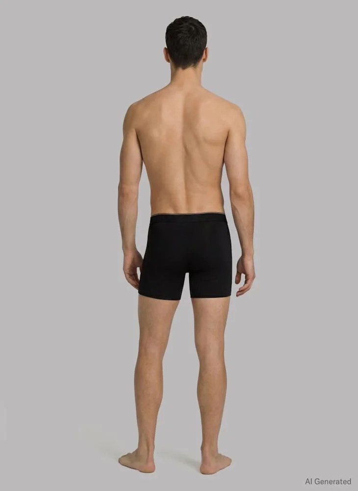 Calvin Klein  3 Pack Graphic Monogram Cotton Stretch Boxer Briefs for Men | Best Price UAE