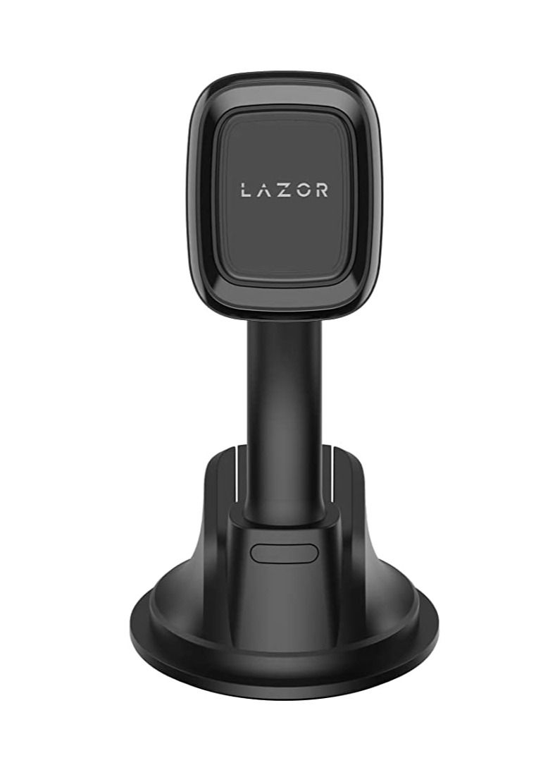 Lazor Cruise Magnetic Car Accessories Mobile Phone Holder CH25 - Black - Image 3