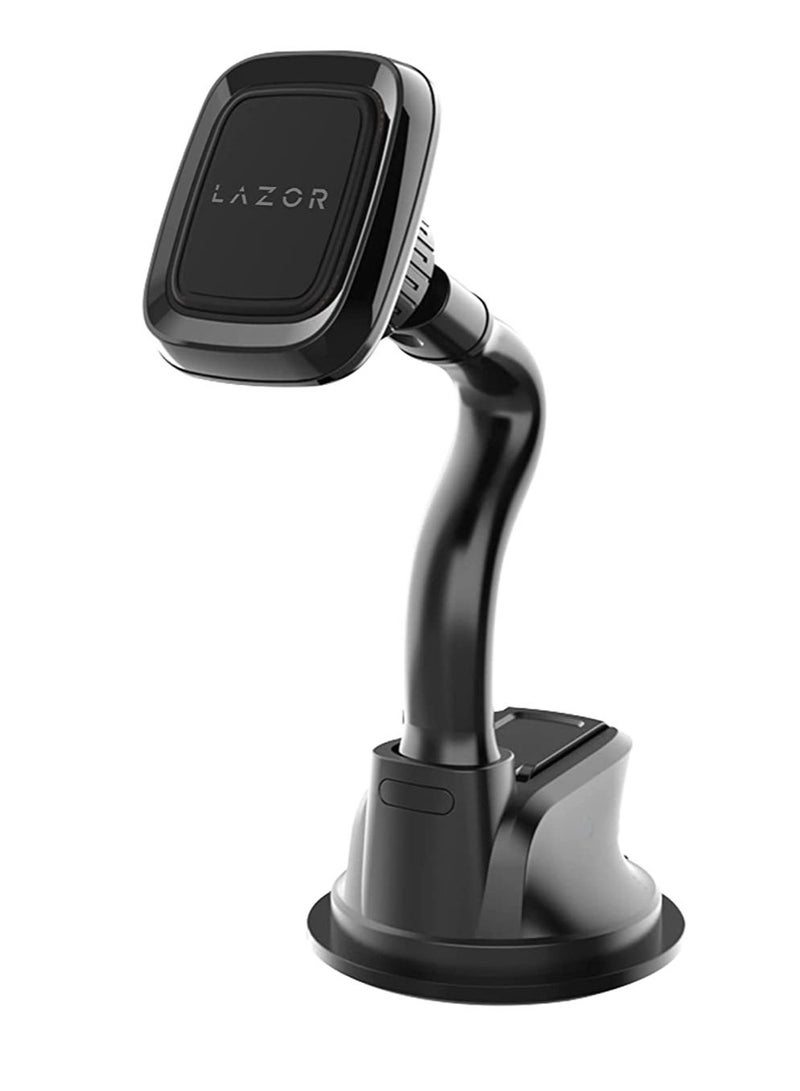 Lazor Cruise Magnetic Car Accessories Mobile Phone Holder CH25 - Black - Image 1