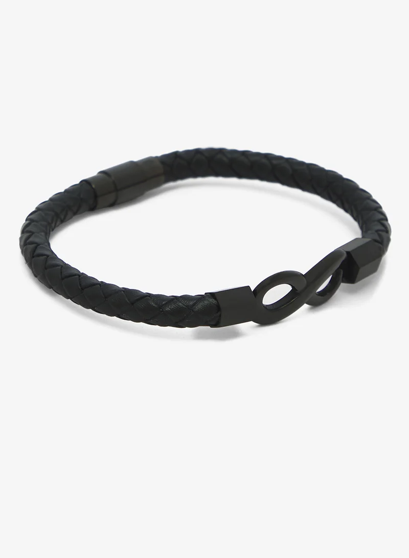 Seventy Five Braided Leather Bracelet