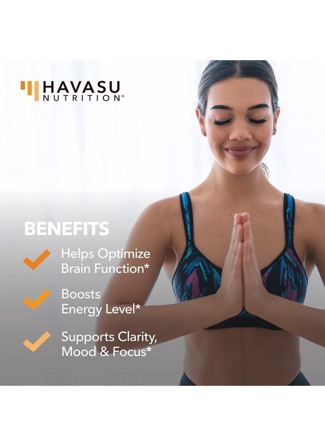 Havasu Nutrition - NeuroIgnite Nootropic Focus Brain Support to Reduce Fog and Increase Memory & Cognition | Perfect for Students and Full-Time Employees | No Jitters or Crash - Image 1