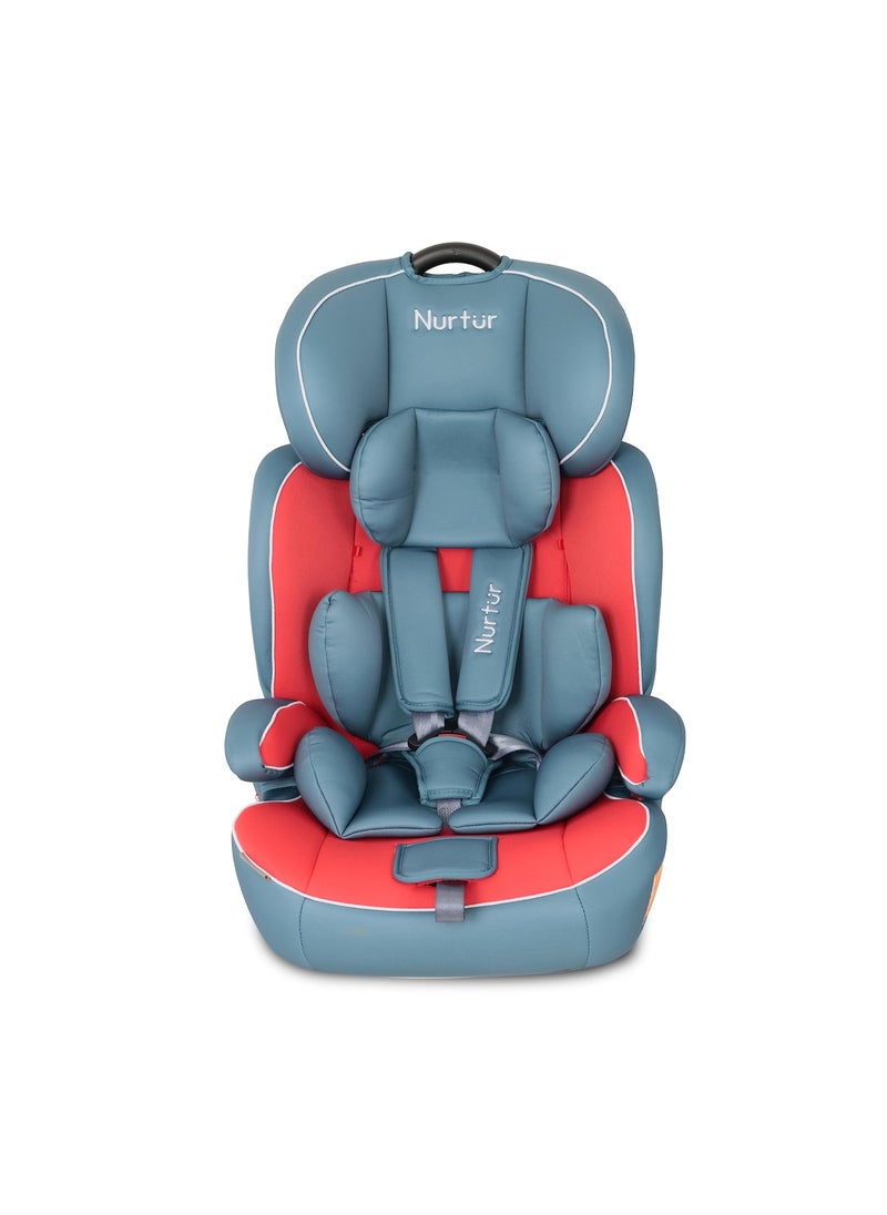 Nurtur - Liberty Baby Kids 4 In 1 Car Seat 360 Degree Rotation Leg Support Isofix  10 Level Adjustable Headrest With Canopy - Image 1