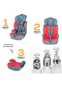 Nurtur Liberty Baby Kids 4 In 1 Car Seat 360 Degree Rotation Leg Support Isofix  10 Level Adjustable Headrest With Canopy  - Image 4
