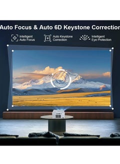 TDA7W Full HD Projector 4K Supported, Smart Projector with 5G WiFi and Bluetooth, 3D DoIby Audio & Speakers, Auto Focus & Keystone, Android Projector for Home Outdoor - pzsku/ZD5054966B9F40C446725Z/45/_/1731490393/86627866-26f3-4f8a-9038-3288af08c522