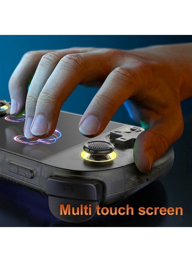 D-40MAX Handheld Gaming Console with HD Touch Screen, RGB Dual Joysticks, WiFi & Bluetooth Connectivity, 5000mAh Rechargeable Battery, Portable Gaming Device - Image 3
